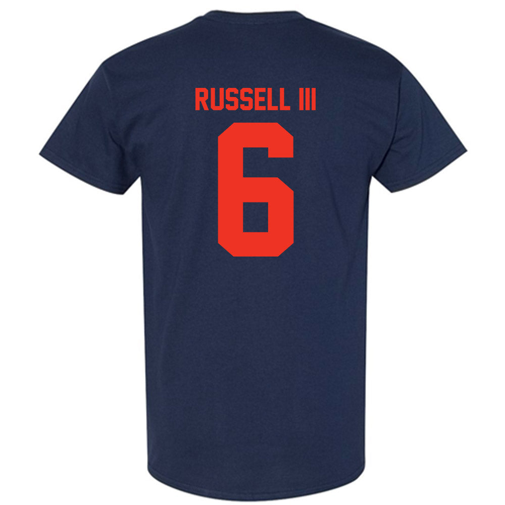 Syracuse - NCAA Men's Basketball : Calvin Russell III - Classic Shersey T-Shirt-1