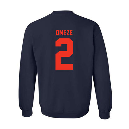 Syracuse - NCAA Men's Soccer : Chimere Omeze - Classic Shersey Crewneck Sweatshirt-1