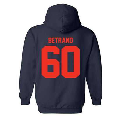 Syracuse - NCAA Football : Naquil Betrand - Classic Shersey Hooded Sweatshirt-1