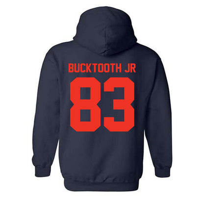 Syracuse - NCAA Men's Lacrosse : Brett Bucktooth Jr - Classic Shersey Hooded Sweatshirt-1