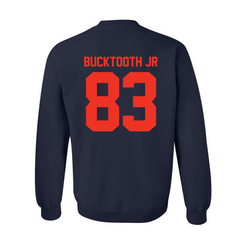 Syracuse - NCAA Men's Lacrosse : Brett Bucktooth Jr - Classic Shersey Crewneck Sweatshirt-1