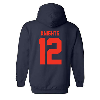 Syracuse - NCAA Women's Field Hockey : Charlotte Knights - Classic Shersey Hooded Sweatshirt-1