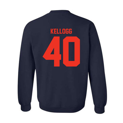Syracuse - NCAA Men's Lacrosse : Tucker Kellogg - Classic Shersey Crewneck Sweatshirt-1