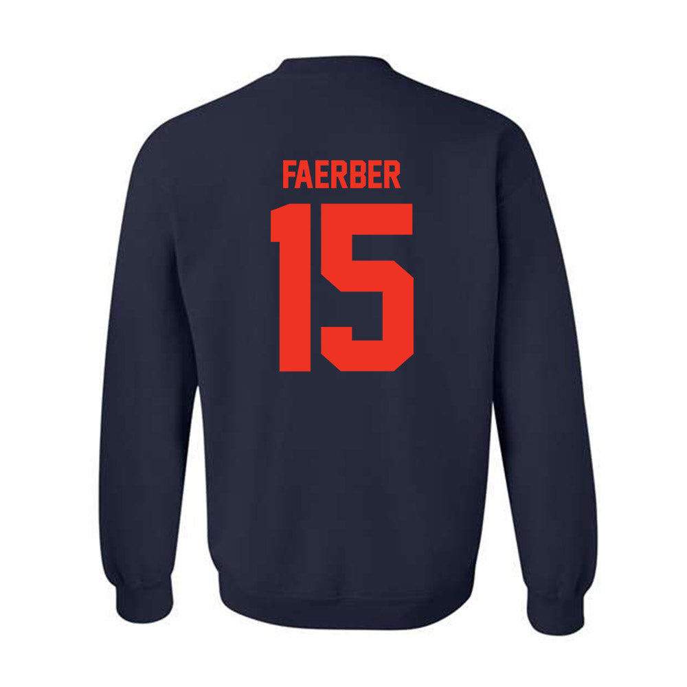 Syracuse - NCAA Women's Volleyball : Emma Faerber - Classic Shersey Crewneck Sweatshirt-1