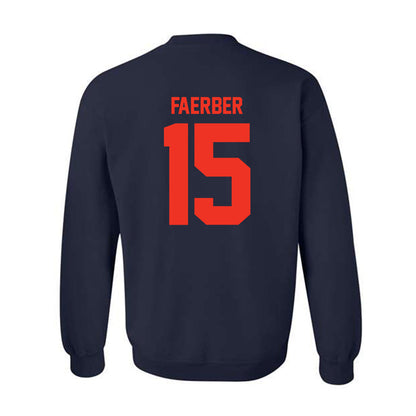 Syracuse - NCAA Women's Volleyball : Emma Faerber - Classic Shersey Crewneck Sweatshirt-1