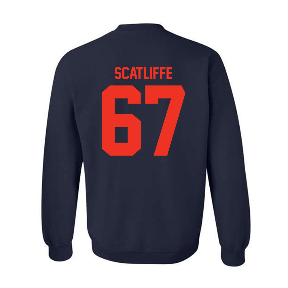 Syracuse - NCAA Football : D'Joni Scatliffe - Classic Shersey Crewneck Sweatshirt-1