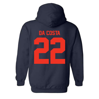 Syracuse - NCAA Men's Soccer : Kelvin Da Costa - Classic Shersey Hooded Sweatshirt-1