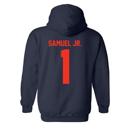 Syracuse - NCAA Football : Demetres Samuel Jr. - Classic Shersey Hooded Sweatshirt-1