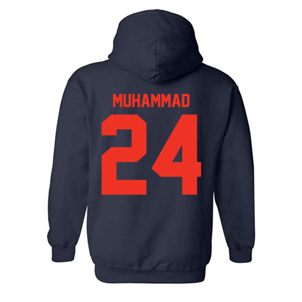Syracuse - NCAA Football : Ibn-Wadu Muhammad - Classic Shersey Hooded Sweatshirt-1