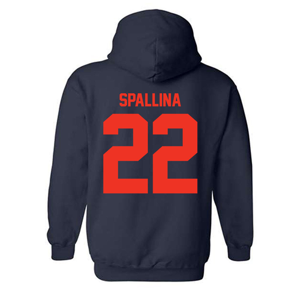 Syracuse - NCAA Men's Lacrosse : Joseph Spallina - Classic Shersey Hooded Sweatshirt-1