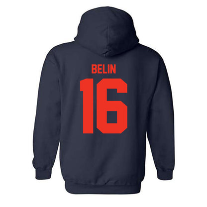 Syracuse - NCAA Football : Rich Belin - Classic Shersey Hooded Sweatshirt-1