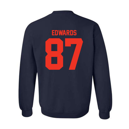 Syracuse - NCAA Football : Nate Edwards - Classic Shersey Crewneck Sweatshirt-1