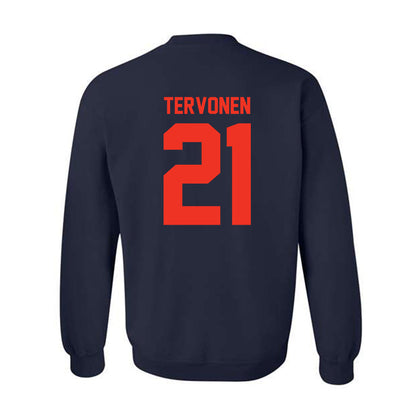 Syracuse - NCAA Women's Ice Hockey : Nea Tervonen - Classic Shersey Crewneck Sweatshirt-1