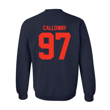 Syracuse - NCAA Football : Clark Calloway - Classic Shersey Crewneck Sweatshirt-1