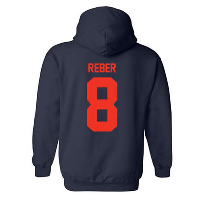 Syracuse - NCAA Women's Lacrosse : Lexi Reber - Classic Shersey Hooded Sweatshirt-1
