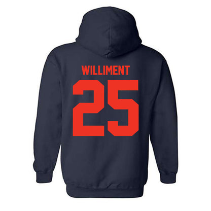Syracuse - NCAA Women's Ice Hockey : Makenna Williment - Classic Shersey Hooded Sweatshirt-1