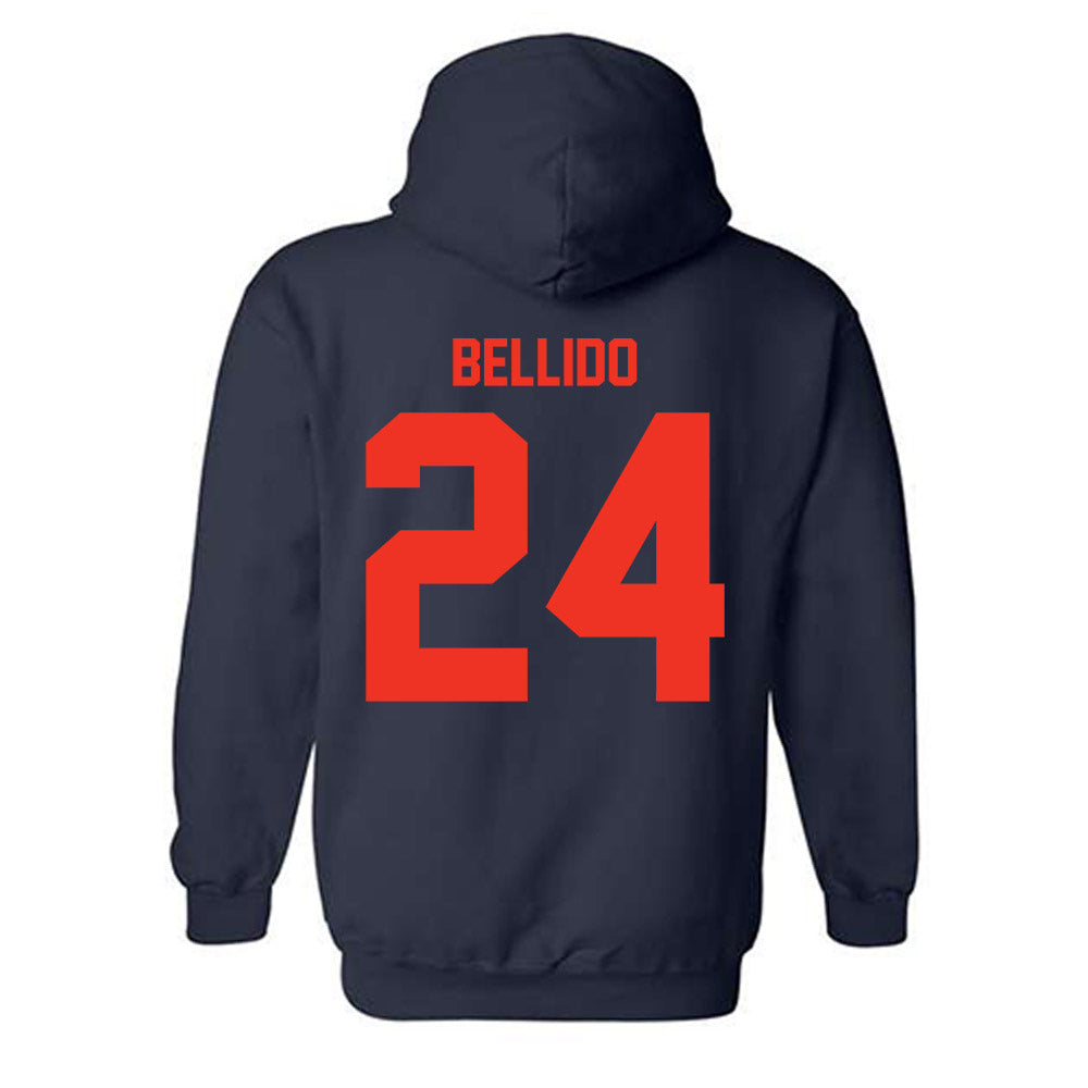 Syracuse - NCAA Softball : Kiara Bellido - Classic Shersey Hooded Sweatshirt-1
