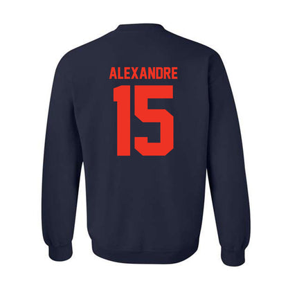 Syracuse - NCAA Men's Soccer : Guesly Alexandre - Classic Shersey Crewneck Sweatshirt-1