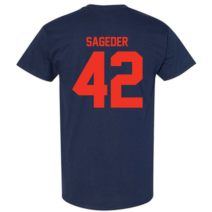 Syracuse - NCAA Men's Lacrosse : Dylan Sageder - Classic Shersey T-Shirt-1