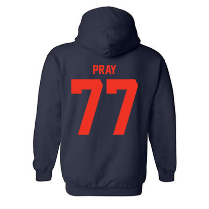 Syracuse - NCAA Football : Jaylen Pray - Classic Shersey Hooded Sweatshirt-1