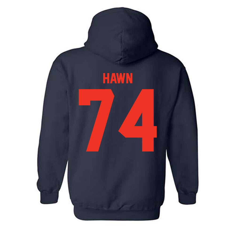 Syracuse - NCAA Football : Matthew Hawn - Classic Shersey Hooded Sweatshirt-1