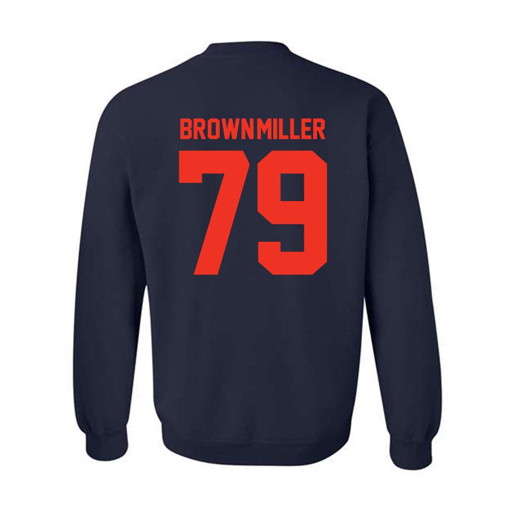 Syracuse - NCAA Football : Travis Brown-Miller - Classic Shersey Crewneck Sweatshirt-1