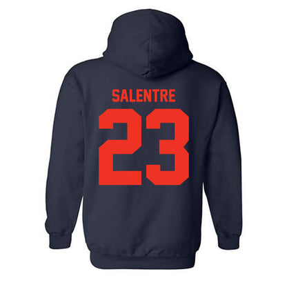 Syracuse - NCAA Women's Lacrosse : Mackenzie Salentre - Classic Shersey Hooded Sweatshirt-1