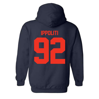Syracuse - NCAA Men's Lacrosse : Michael Ippoliti - Classic Shersey Hooded Sweatshirt-1
