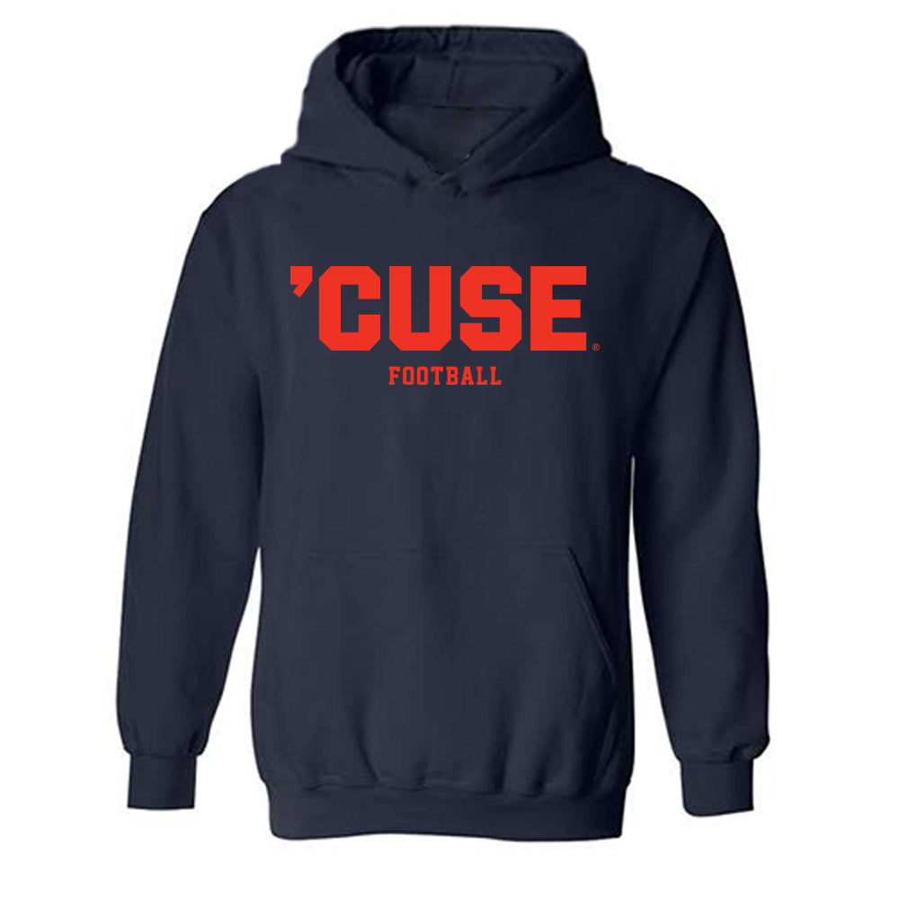 Syracuse - NCAA Football : William Dudley - Classic Shersey Hooded Sweatshirt-0