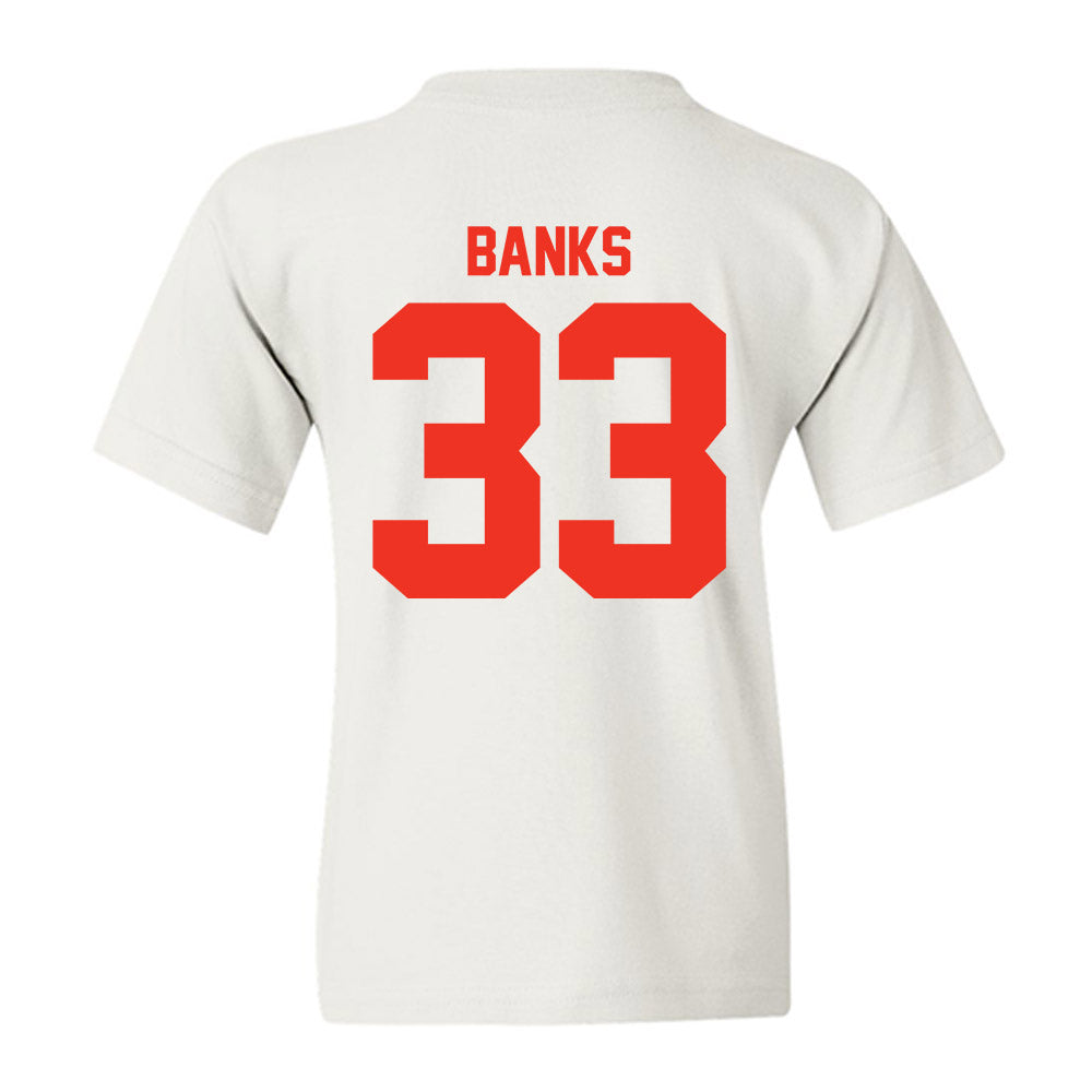 Syracuse - NCAA Men's Lacrosse : Liam Banks - Classic Shersey Youth T-Shirt-1