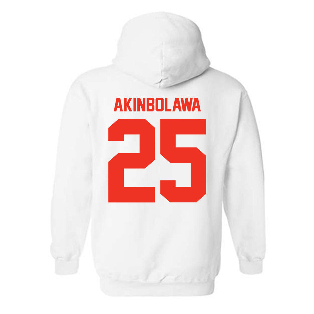 Syracuse - NCAA Women's Basketball : Oyindamola Simbiat Akinbolawa - Classic Shersey Hooded Sweatshirt-1