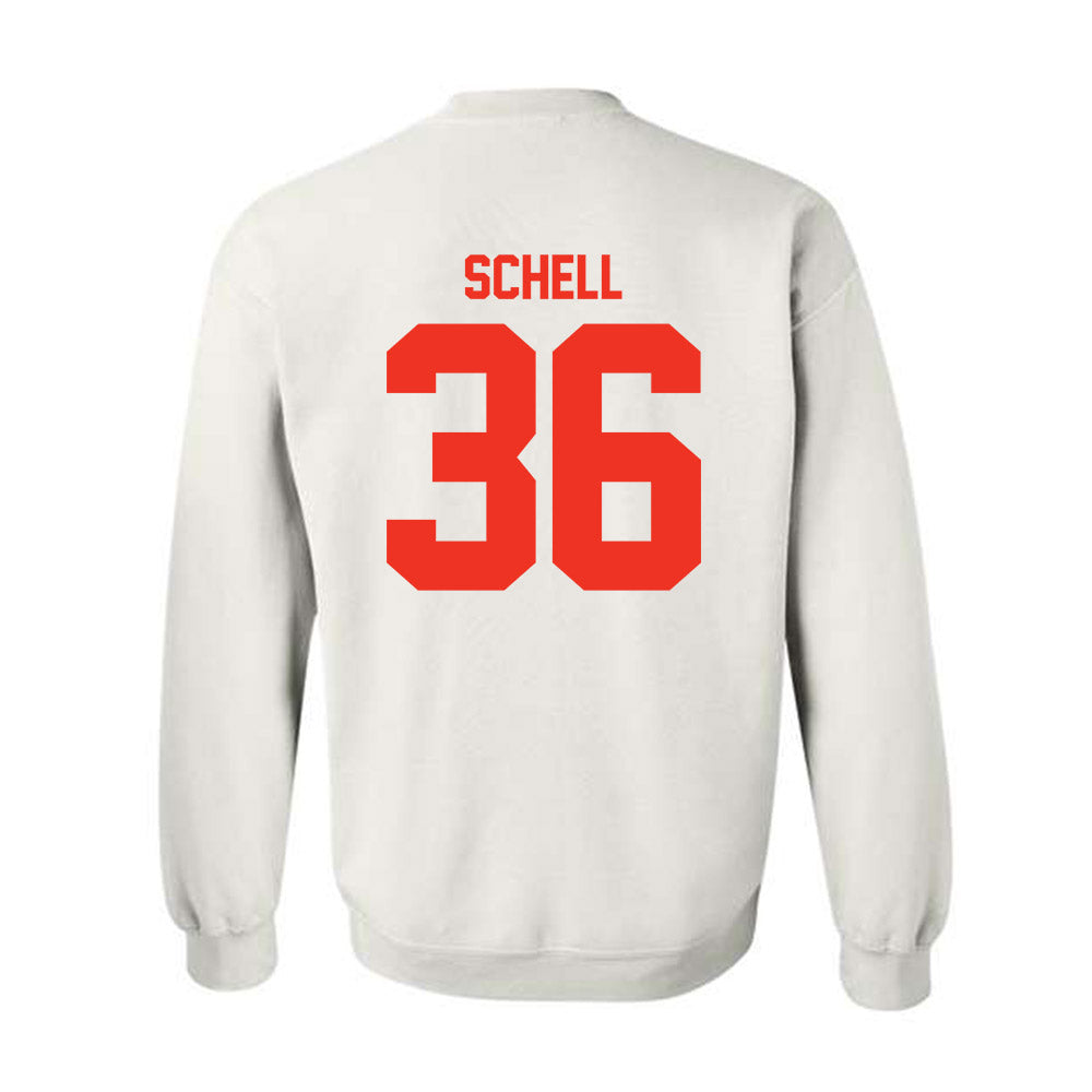 Syracuse - NCAA Men's Lacrosse : Jack Schell - Classic Shersey Crewneck Sweatshirt-1