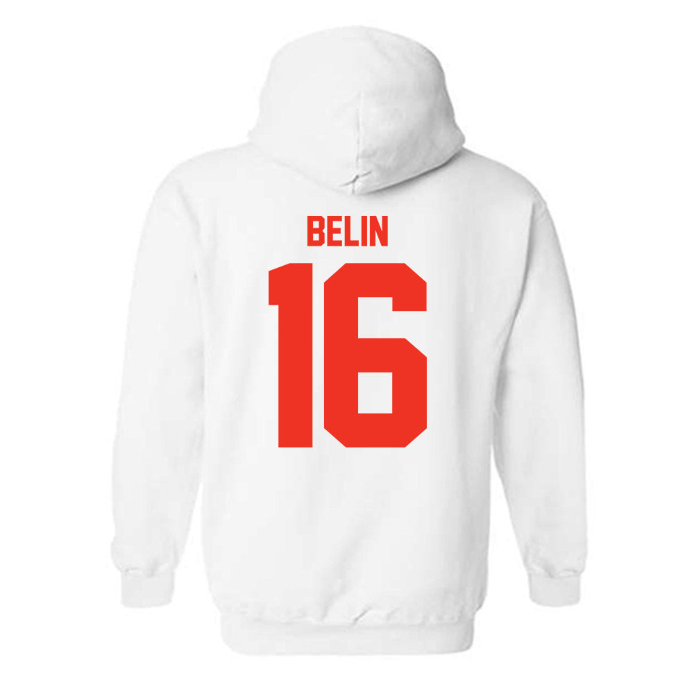 Syracuse - NCAA Football : Rich Belin - Classic Shersey Hooded Sweatshirt-1
