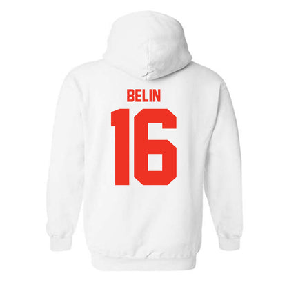 Syracuse - NCAA Football : Rich Belin - Classic Shersey Hooded Sweatshirt-1