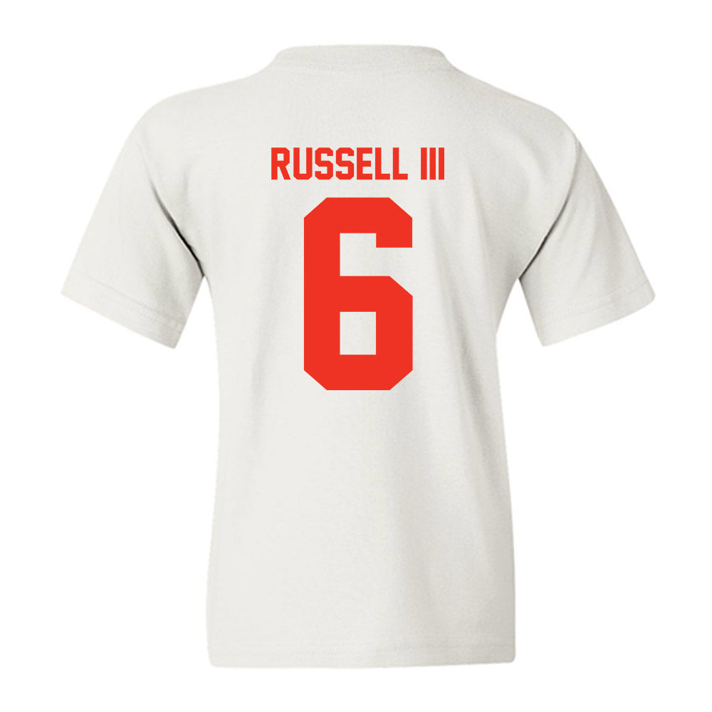 Syracuse - NCAA Men's Basketball : Calvin Russell III - Classic Shersey Youth T-Shirt-1