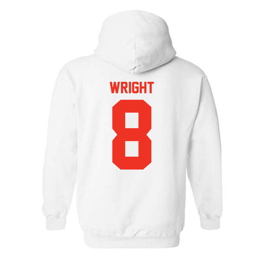 Syracuse - NCAA Women's Soccer : Madilyn Wright - Classic Shersey Hooded Sweatshirt-1