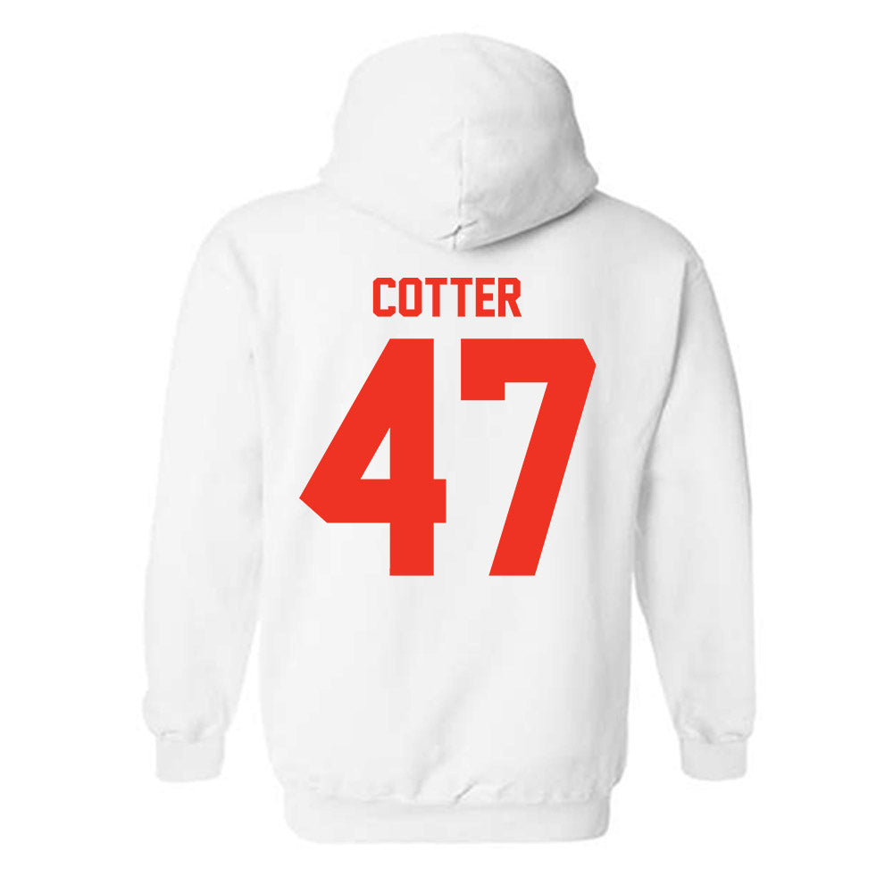 Syracuse - NCAA Women's Lacrosse : Mileena Cotter - Classic Shersey Hooded Sweatshirt-1