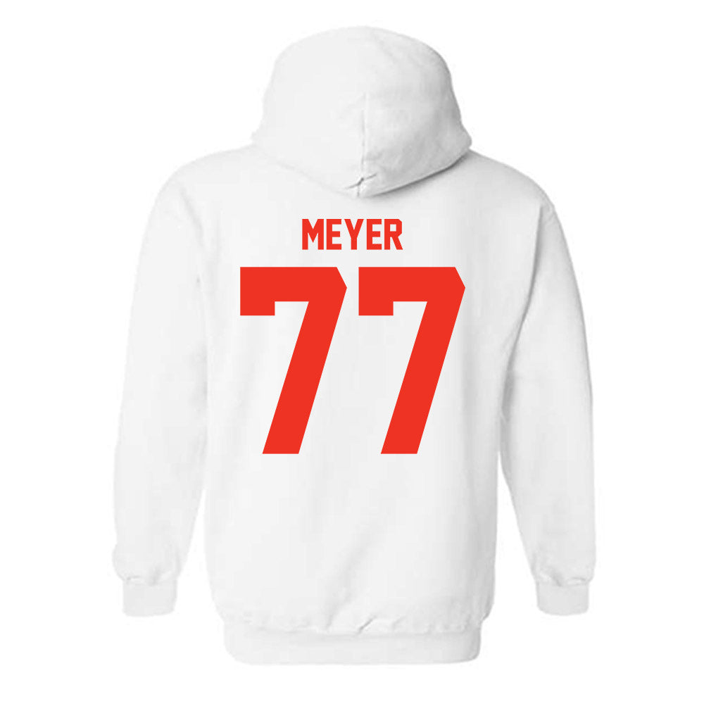 Syracuse - NCAA Men's Lacrosse : Jameson Meyer - Classic Shersey Hooded Sweatshirt-1