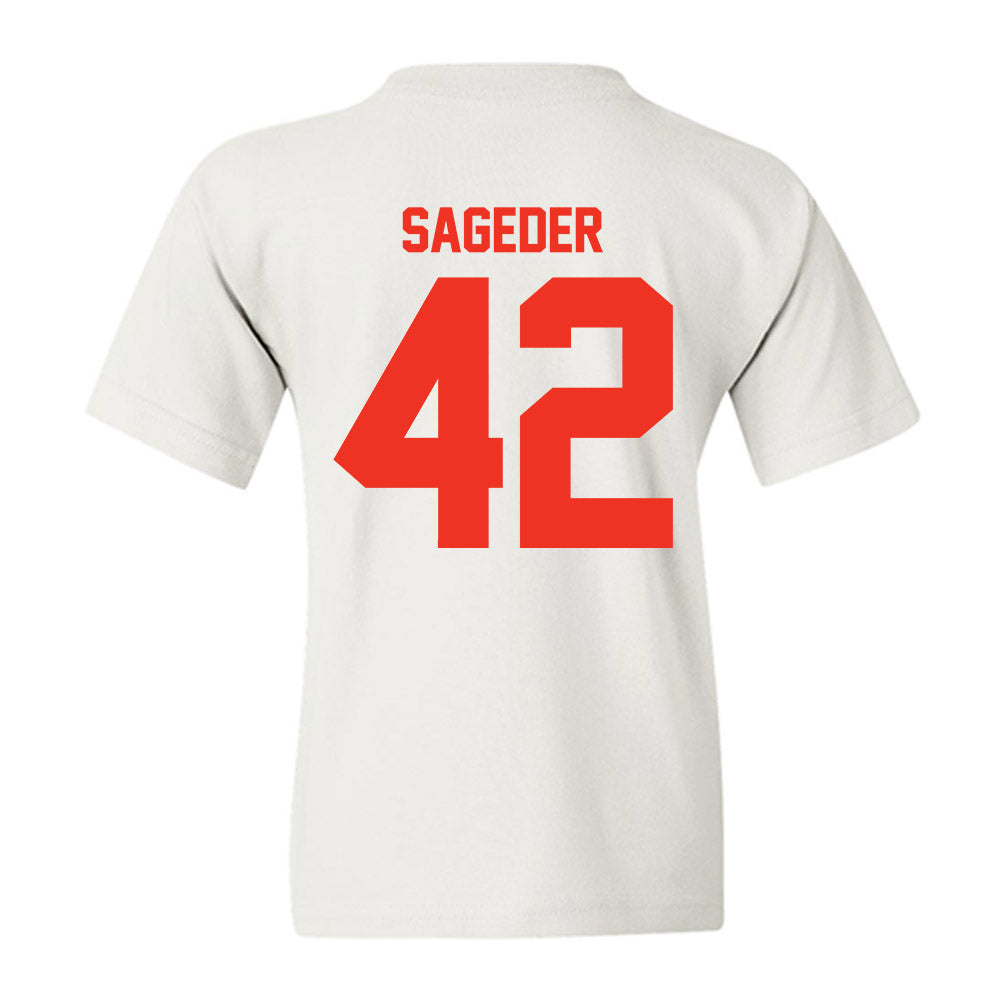 Syracuse - NCAA Men's Lacrosse : Dylan Sageder - Classic Shersey Youth T-Shirt-1