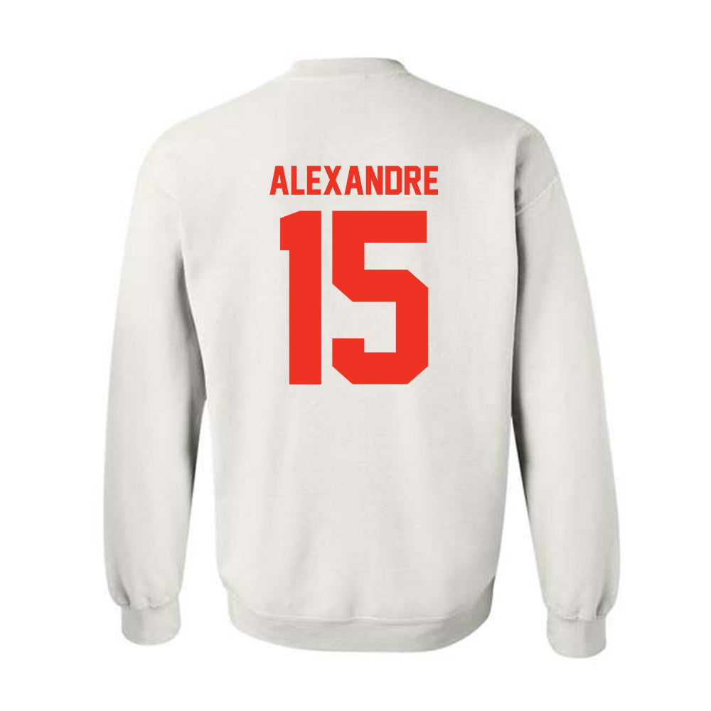 Syracuse - NCAA Men's Soccer : Guesly Alexandre - Classic Shersey Crewneck Sweatshirt-1