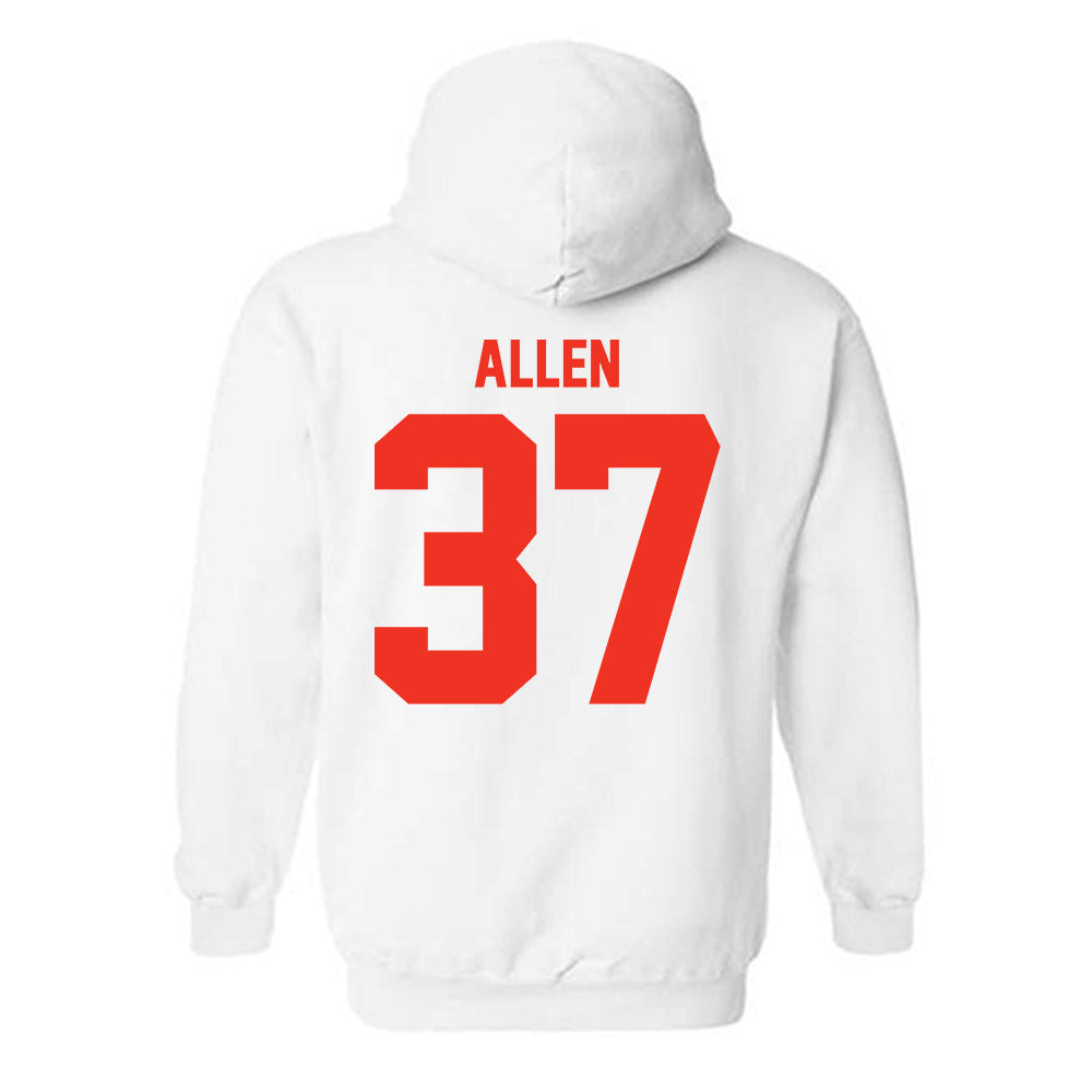 Syracuse - NCAA Women's Lacrosse : Mary Allen - Classic Shersey Hooded Sweatshirt-1