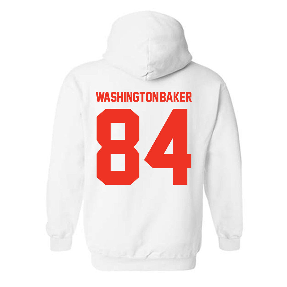Syracuse - NCAA Football : Elijah Washington-Baker - Classic Shersey Hooded Sweatshirt-1