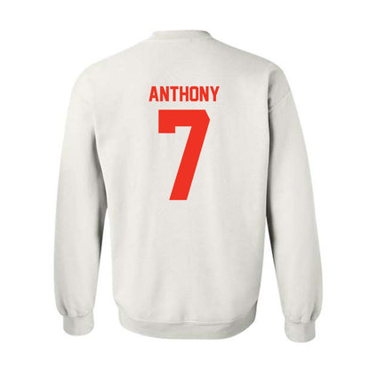 Syracuse - NCAA Men's Basketball : Kiyan Anthony - Classic Shersey Crewneck Sweatshirt-1