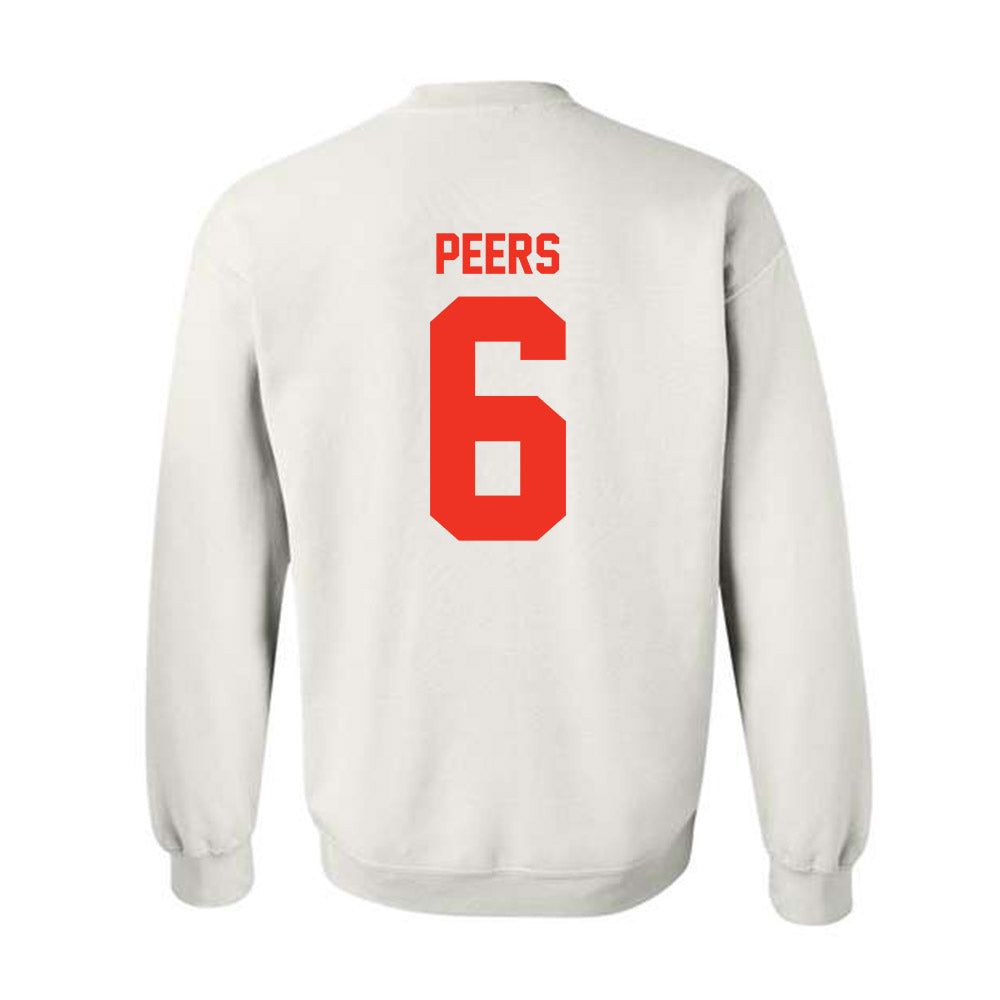 Syracuse - NCAA Women's Lacrosse : Ella Peers - Classic Shersey Crewneck Sweatshirt-1