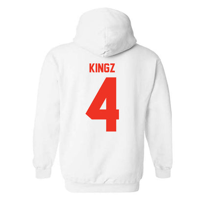 Syracuse - NCAA Men's Basketball : Nate Kingz - Classic Shersey Hooded Sweatshirt-1