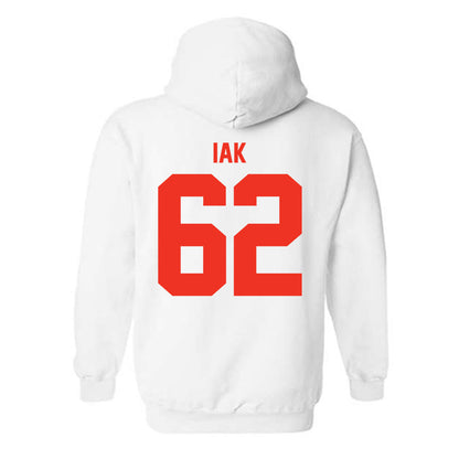 Syracuse - NCAA Football : Jackson Iak - Classic Shersey Hooded Sweatshirt-1