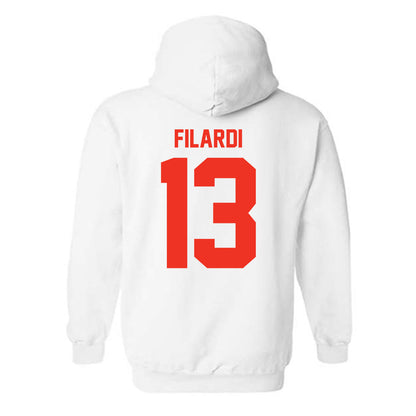 Syracuse - NCAA Men's Lacrosse : Joe Filardi - Classic Shersey Hooded Sweatshirt-1