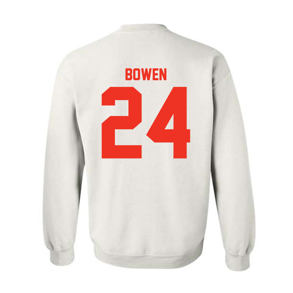 Syracuse - NCAA Men's Lacrosse : Dante Bowen - Classic Shersey Crewneck Sweatshirt-1