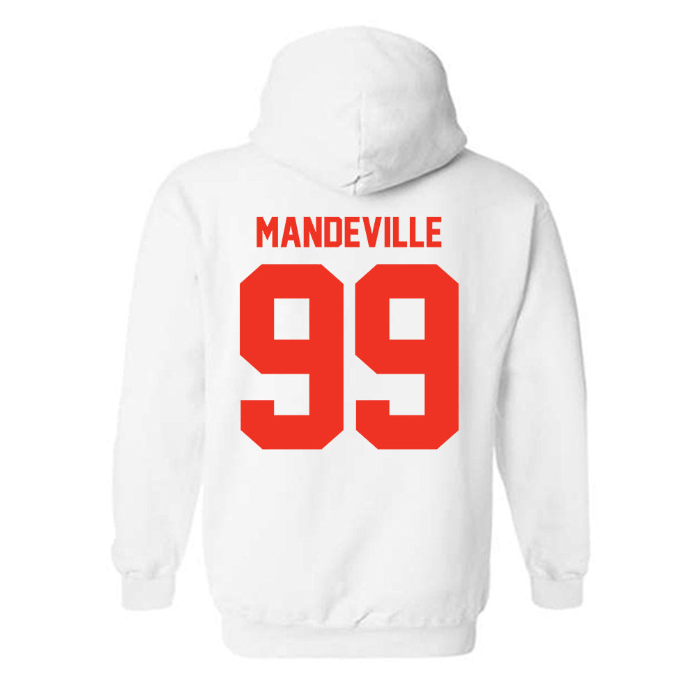 Syracuse - NCAA Women's Lacrosse : Kalena Mandeville - Classic Shersey Hooded Sweatshirt-1