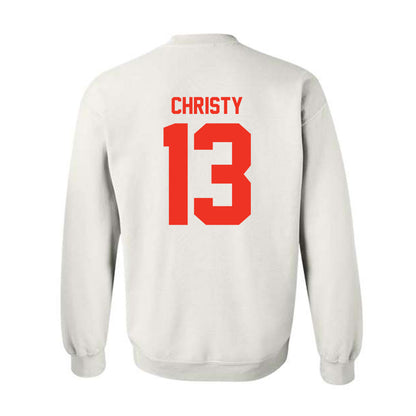 Syracuse - NCAA Women's Soccer : Lauren Christy - Classic Shersey Crewneck Sweatshirt-1